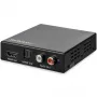 Extractor de audio HDMI 4K StarTech.com con soporte 4K 60Hz, negro, 4096 x 2160 píxeles, 1280 x 720,1920 x 1080,1920 x 1200,3840 x 2160,4096 x 2160, 60 Hz, 5.1 canales, HDMI