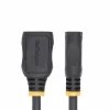 Cable alargador HDMI 2.0 de 2m StarTech.com, cable HDMI High Speed port-saver, 4K 60Hz, cable adaptador alargador HDMI macho a HDMI hembra, cable alargador HDMI, M/H
