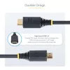 Cable HDMI de alta velocidad de 30cm (1ft) StarTech.com, 4K 60Hz/1440p 144Hz, HDR10/HDCP 2.2/ARC, 18Gbps, cable HDMI UHD 2.0 para TV/monitor/pantalla, funda TPE