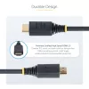 Cable HDMI de alta velocidad premium certificado de 4 m (13 ft) StarTech.com, 4K 60Hz/1440p 144Hz, HDR10/HDCP 2.2/ARC, 18 Gbit/s, cable HDMI UHD 2.0 para TV/monitor/pantalla, funda TPE