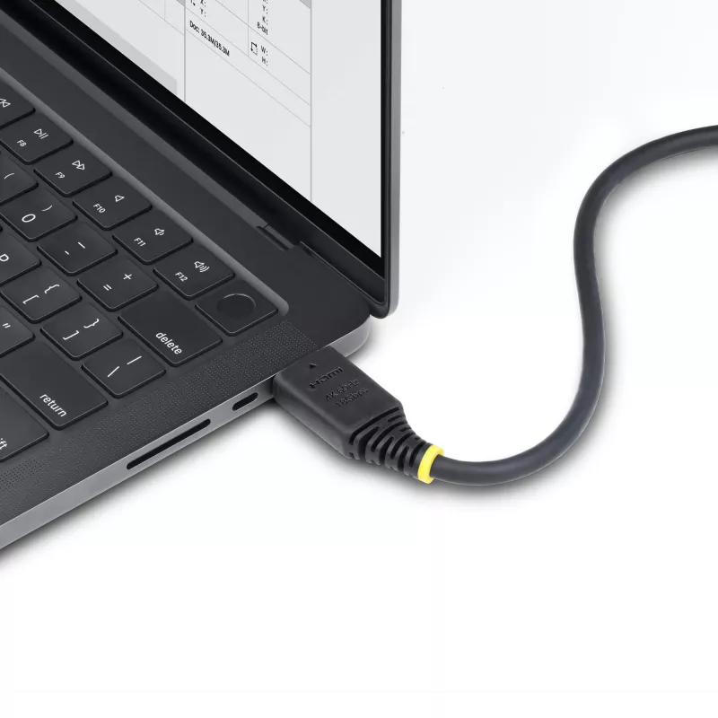 Cable HDMI de alta velocidad premium certificado de 50cm StarTech.com, 4K 60Hz/1440p 144Hz, HDR10/HDCP 2.2/ARC, 18Gbps, cable HDMI UHD 2.0 para TV/monitor/pantalla, funda TPE