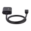 Splitter HDMI de 2 puertos StarTech.com, vídeo HDMI 2.0 4K 60Hz, splitter HDMI 4K 1 entrada 2 salidas, splitter de pantalla/salida HDMI 1x2, HDR/HDCP, cable HDMI integrado de 50 cm