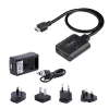 Splitter HDMI de 2 puertos StarTech.com, vídeo HDMI 2.0 4K 60Hz, splitter HDMI 4K 1 entrada 2 salidas, splitter de pantalla/salida HDMI 1x2, HDR/HDCP, cable HDMI integrado de 50 cm