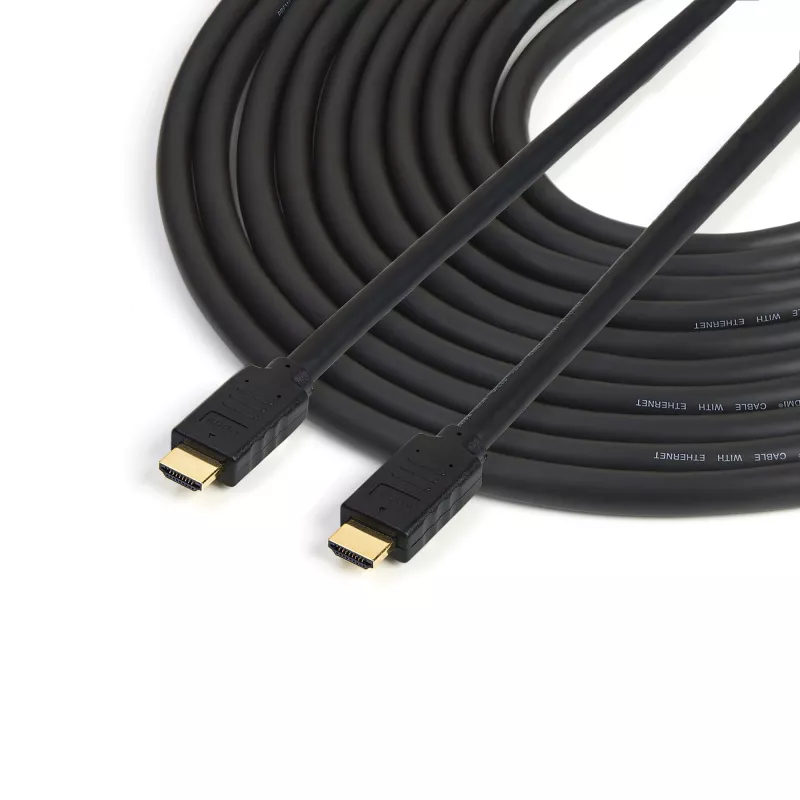 Cable HDMI 2.0 premium certificado de 7m con Ethernet StarTech.com - cable HDMI High Speed Ultra HD 4K 60Hz HDR10 - cable HDMI largo (macho/macho) - para monitores UHD, TVs, pantallas