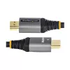 Cable HDMI 2.0 premium certificado de 2 m StarTech.com – cable HDMI High Speed Ultra HD 4K 60 Hz con Ethernet – HDR10, ARC – cable de vídeo HDMI UHD – para monitores UHD, televisores, pantallas – M/M