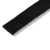 Rollo de cinta de velcro de 100 ft StarTech.com – bridas reutilizables para cortar – cinta industrial de sujeción de cables en gran formato / envoltura textil ajustable negra / cintas de gestión de cables autoadhesivas reutilizables