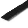Rollo de cinta de velcro de 100 ft StarTech.com – bridas reutilizables para cortar – cinta industrial de sujeción de cables en gran formato / envoltura textil ajustable negra / cintas de gestión de cables autoadhesivas reutilizables
