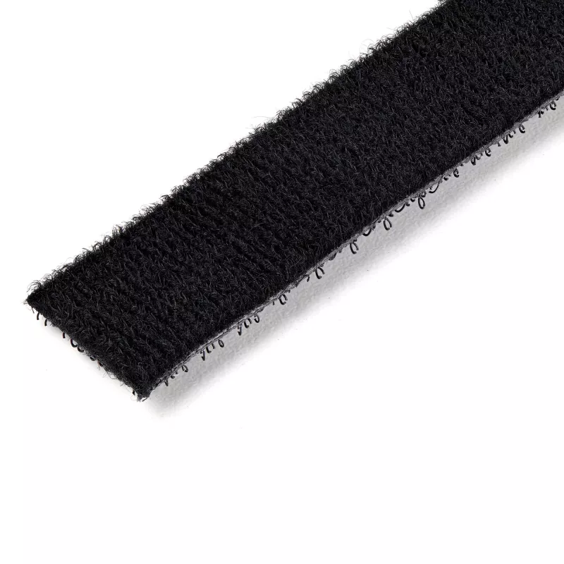 Rollo de cinta de velcro de 8,5 m StarTech.com - bridas reutilizables cortables - cinta industrial de sujeción de cables en rollo / envolturas textiles ajustables negras / cintas de gestión de cables autoadhesivas reutilizables
