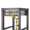 Rollo de cinta de velcro de 8,5 m StarTech.com - bridas reutilizables cortables - cinta industrial de sujeción de cables en rollo / envolturas textiles ajustables negras / cintas de gestión de cables autoadhesivas reutilizables