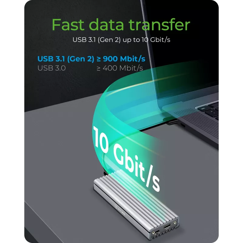 Carcasa SSD ICY BOX IB-1817Ma-C31 plateada M.2