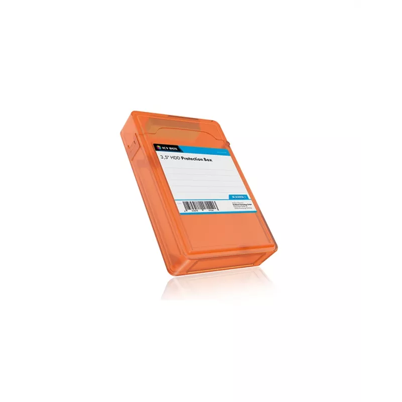 ICY BOX IB-AC602b-6 Funda de transporte plástico azul, verde, gris, naranja, rojo, blanco