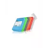 ICY BOX IB-AC602b-6 Funda de transporte plástico azul, verde, gris, naranja, rojo, blanco