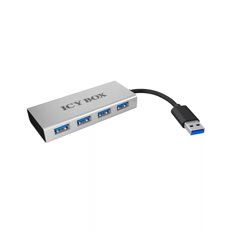 ICY BOX IB-AC6104 USB 3.2 Gen 1 (3.1 Gen 1) Type-A 5000 Mbit/s blanco