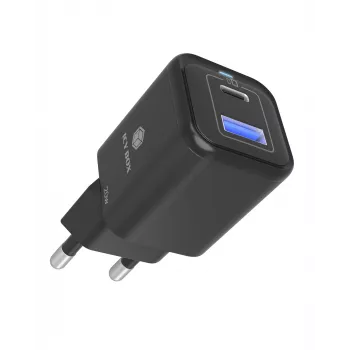 ICY BOX IB-PS1020-PD Cargador rápido universal negro de CA para interiores