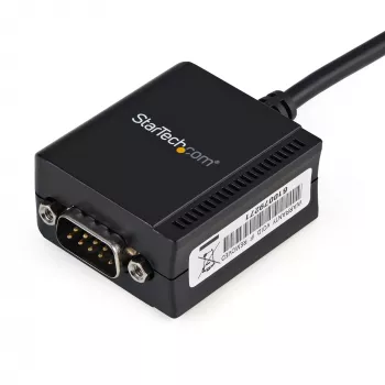 StarTech.com Cable adaptador USB a serie RS232 FTDI de 1 puerto con conservación de COM
