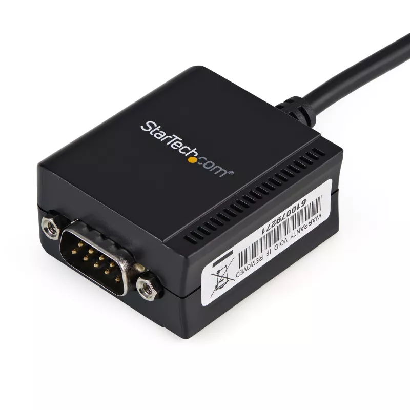 StarTech.com Cable adaptador USB a serie RS232 FTDI de 1 puerto con conservación de COM