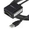 StarTech.com Cable adaptador USB a serie RS232 FTDI de 1 puerto con conservación de COM