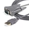 StarTech.com ICUSB232DB25 cable adaptador de USB 2.0 a serie RS232, DB9/DB25, gris
