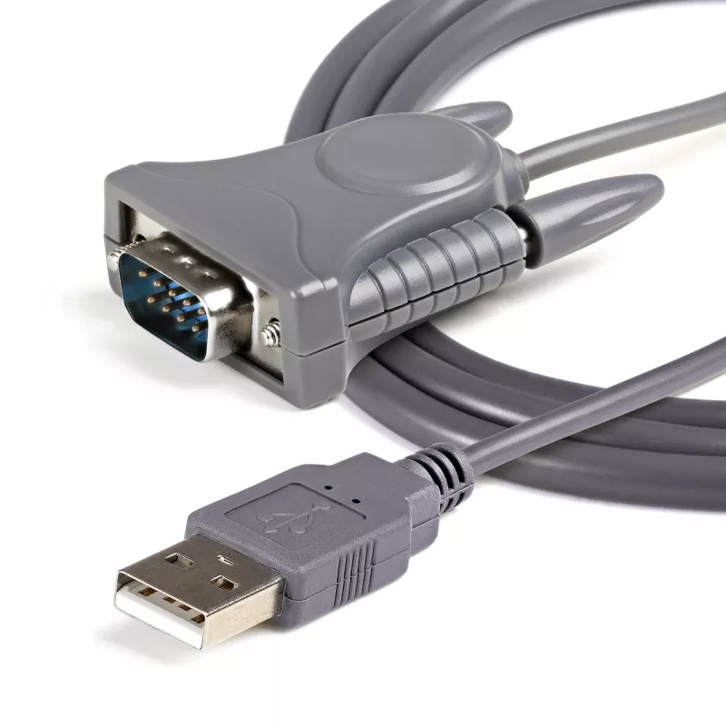 StarTech.com ICUSB232DB25 cable adaptador de USB 2.0 a serie RS232, DB9/DB25, gris