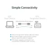 StarTech.com ICUSB232FTN cable adaptador de USB a serie null modem RS232 DB9 DCE de 1 puerto, FTDI, USB 2.0, negro