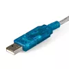 StarTech.com Cable adaptador de USB a serie RS232 DB9 de 1 puerto de 3ft (91 cm), cable adaptador de USB a serie – M/M