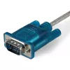 StarTech.com Cable adaptador de USB a serie RS232 DB9 de 1 puerto de 3ft (91 cm), cable adaptador de USB a serie – M/M