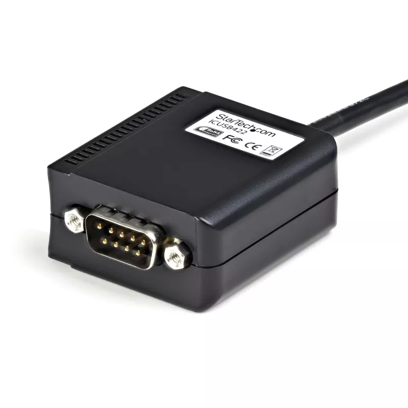 StarTech.com Cable adaptador serie USB RS422/485 profesional de 1,8m de 1 puerto con conservación de COM, adaptador USB a RS422 - TAA