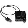 StarTech.com Adaptador de audio estéreo USB tarjeta de sonido externa con audio digital SPDIF y micrófono estéreo
