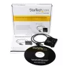 StarTech.com Adaptador de audio estéreo USB tarjeta de sonido externa con audio digital SPDIF y micrófono estéreo