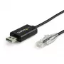 StarTech.com Cable de consola USB Cisco de 1,8 m – USB a RJ45
