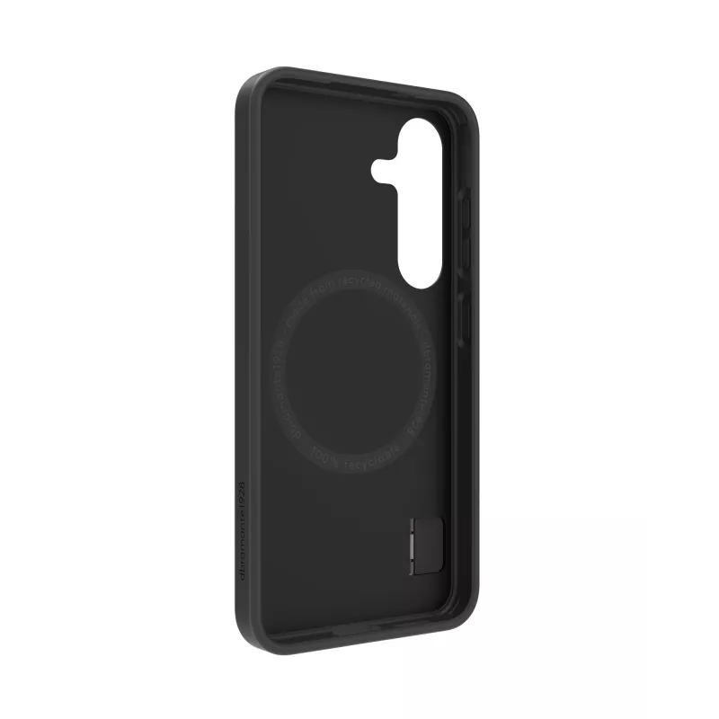 dbramante1928 IMSSBL006463 Iceland Pro Qi2 Kick funda para Samsung Galaxy S25, negra