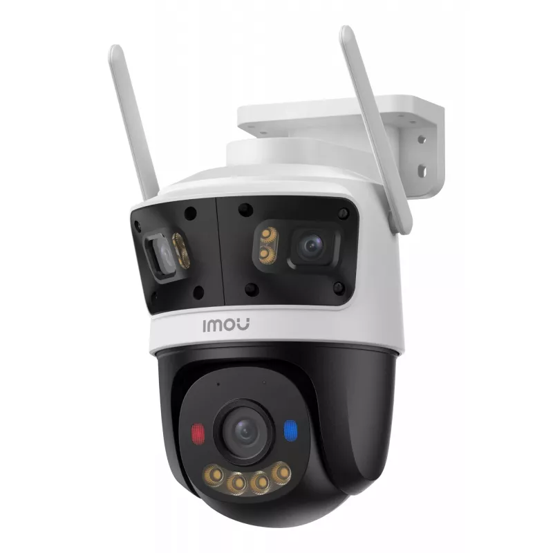 Cámara de vigilancia IP IMOU Cruiser Triple IPC-S7UP-11M0WED — 2880×1620, 6 mm, zoom digital 8×, con cable e inalámbrica, exterior, montaje en techo/pared