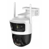 Cámara de vigilancia IP IMOU Cruiser Triple IPC-S7UP-11M0WED — 2880×1620, 6 mm, zoom digital 8×, con cable e inalámbrica, exterior, montaje en techo/pared