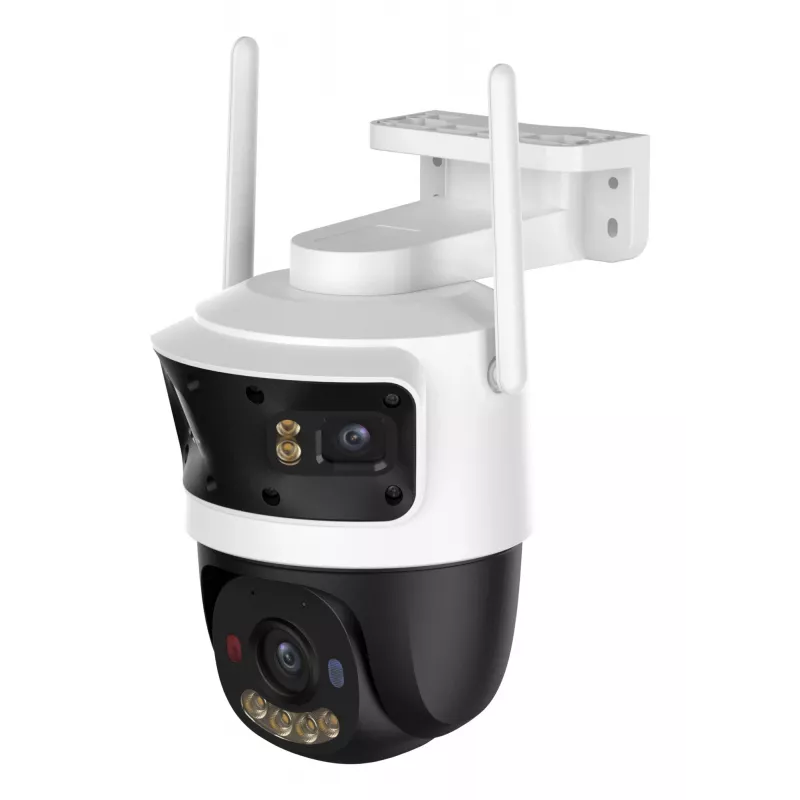 Cámara de vigilancia IP IMOU Cruiser Triple IPC-S7UP-11M0WED — 2880×1620, 6 mm, zoom digital 8×, con cable e inalámbrica, exterior, montaje en techo/pared