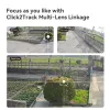 Cámara de vigilancia IP IMOU Cruiser Triple IPC-S7UP-11M0WED — 2880×1620, 6 mm, zoom digital 8×, con cable e inalámbrica, exterior, montaje en techo/pared