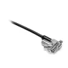 Kensington MICROSAVER 2.0 MK CANDADO PARA PORTÁTIL, llave, acero, negro, plateado