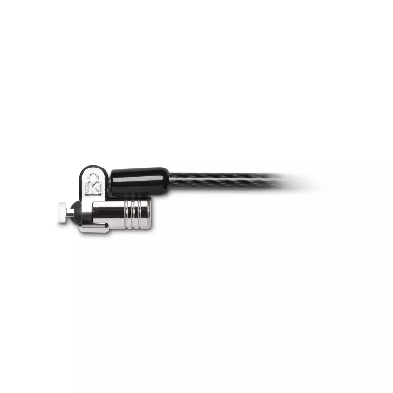 Kensington MICROSAVER 2.0 MK CANDADO PARA PORTÁTIL, llave, acero, negro, plateado