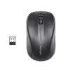 Kensington Ratón inalámbrico ValuMouse, ambidiestro, óptico, RF inalámbrico, 1000 DPI, negro