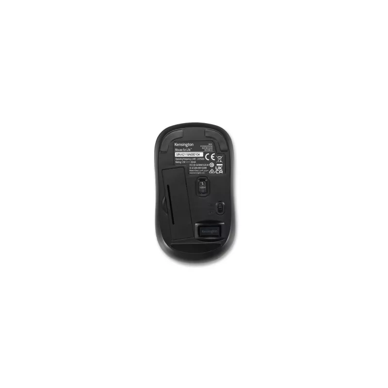 Kensington Ratón inalámbrico ValuMouse, ambidiestro, óptico, RF inalámbrico, 1000 DPI, negro