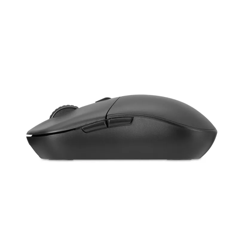 Kensington MY430 EQ ratón recargable, ambidiestro, óptico, RF inalámbrico + Bluetooth, 2400 DPI, negro