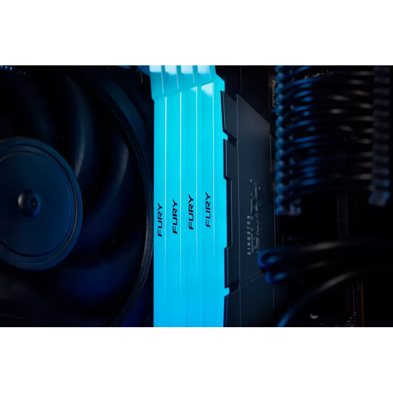 Kingston Technology FURY 16GB 3600MT/s DDR4 CL16 DIMM (kit de 2) Renegade RGB