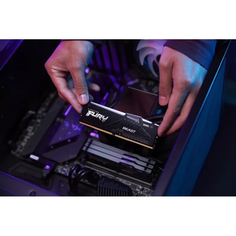 Kingston Technology FURY Beast 64GB 5600MT/s DDR5 CL36 DIMM RGB