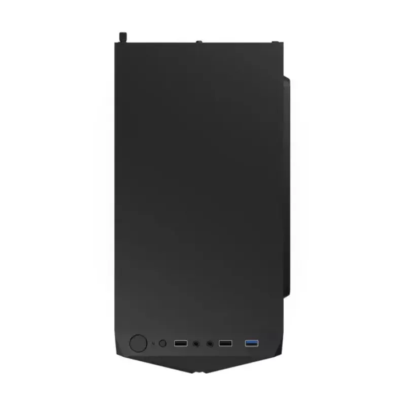 Caja de PC KRUX Astro Cube negra — chasis Cube, compatible con Micro ATX/Mini-ITX, 1 bahía de 3,5 inch + 2 de 2,5 inch, ventana lateral, fuente de alimentación máx. 28 cm, altura máx. de disipador 136 mm
