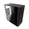 Caja de PC KRUX Astro Cube negra — chasis Cube, compatible con Micro ATX/Mini-ITX, 1 bahía de 3,5 inch + 2 de 2,5 inch, ventana lateral, fuente de alimentación máx. 28 cm, altura máx. de disipador 136 mm