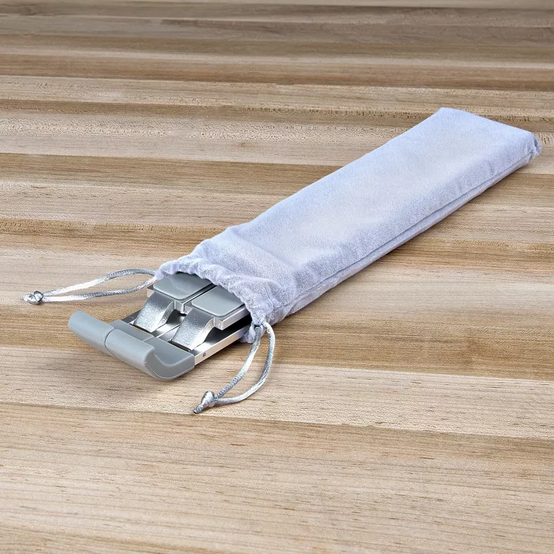 StarTech.com soporte plegable elevador para portátil, soporte ergonómico portátil de altura ajustable, estructura de aluminio ventilada soporta 10 kg, inclinable/elevable/angulado para portátil/tableta, diseño plegable