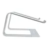 StarTech.com soporte para portátil de escritorio, soporta 5 kg/11 lb, aluminio, plata, elevación ergonómica para portátil, soporte portátil, soporte para ordenador para MacBook Air/Pro, Dell XPS, Lenovo