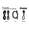 iiyama LH8665UHSB-B1 pantalla de señalización diseño kiosco 2,18 m (86 pulgadas) LED Wi-Fi 800 cd/m² 4K Ultra HD negro procesador integrado Android 11 24/7
