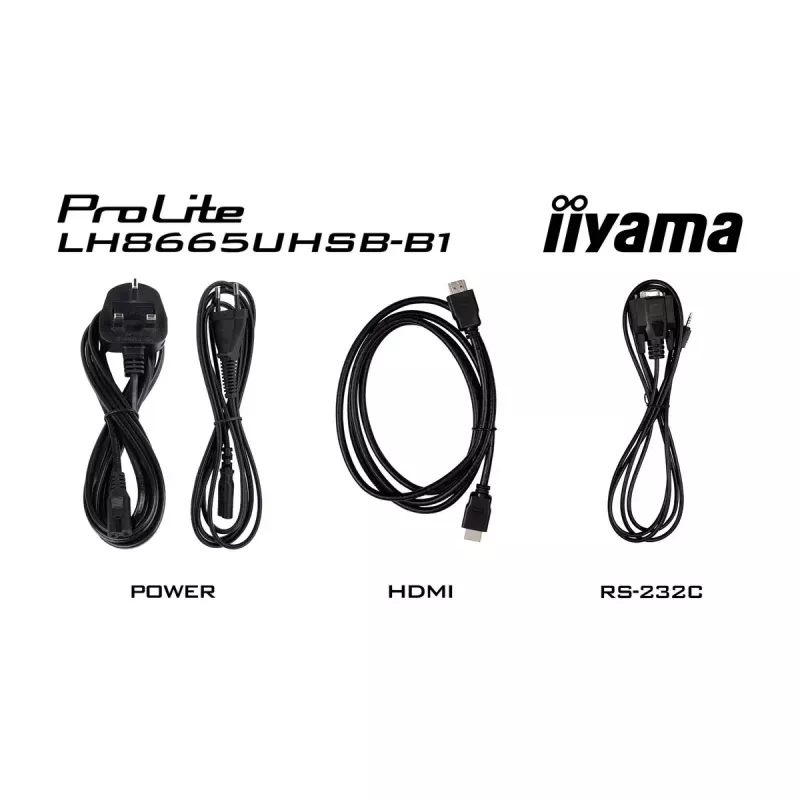 iiyama LH8665UHSB-B1 pantalla de señalización diseño kiosco 2,18 m (86 pulgadas) LED Wi-Fi 800 cd/m² 4K Ultra HD negro procesador integrado Android 11 24/7