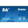 iiyama LH8665UHSB-B1 pantalla de señalización diseño kiosco 2,18 m (86 pulgadas) LED Wi-Fi 800 cd/m² 4K Ultra HD negro procesador integrado Android 11 24/7