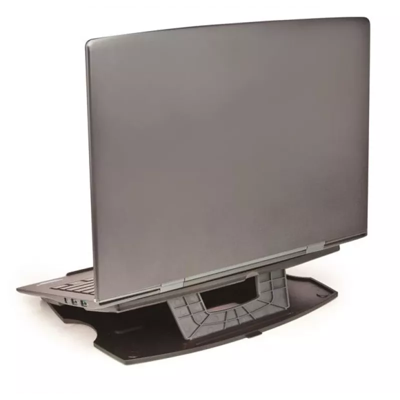 StarTech.com soporte portátil para portátil – ajustable, soporte para portátil, negro, plástico, 22,9 cm (9 pulgadas), 33 cm (13 pulgadas), TAA, REACH, CE